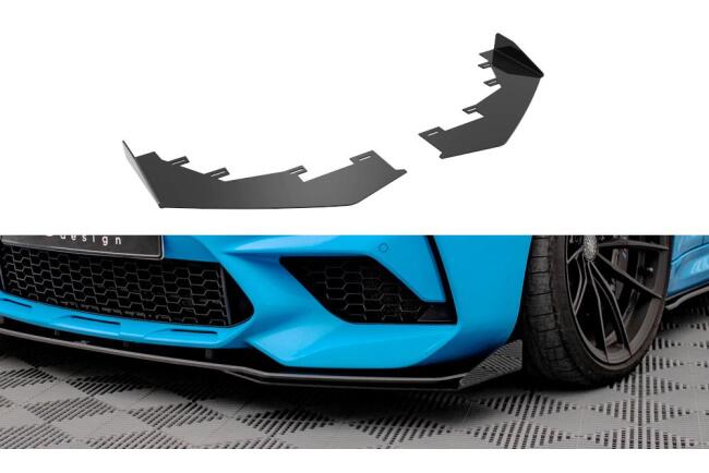 Maxton Design Street Pro Diffusor Flaps BMW M2 Competition F87 Hochglanz schwarz