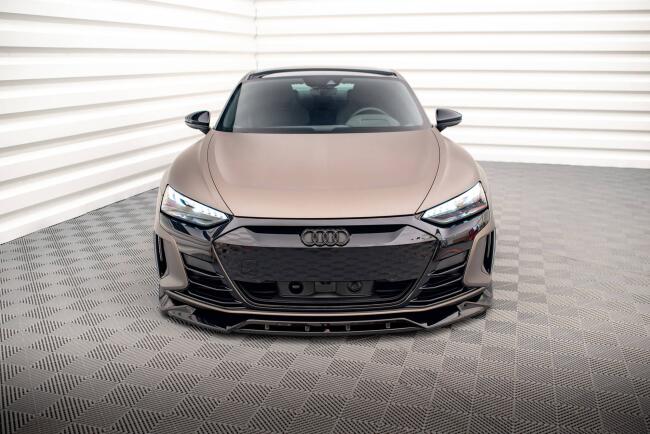 Maxton Design Frontlippe V.2 für Audi e-Tron GT / RS...