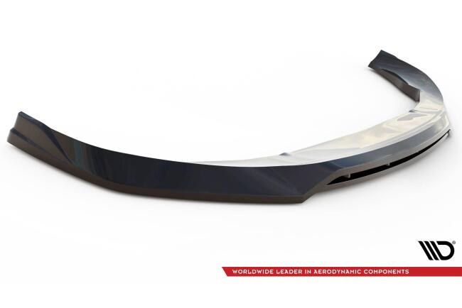 Maxton Design Frontlippe V.3 für Audi e-Tron GT / RS GT Mk1 Hochglanz schwarz