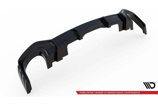 Maxton Design Heckdiffusor für Audi RSQ8 Mk1 Hochglanz schwarz