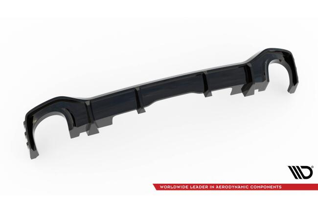 Maxton Design Heckdiffusor für Audi RSQ8 Mk1 Hochglanz schwarz