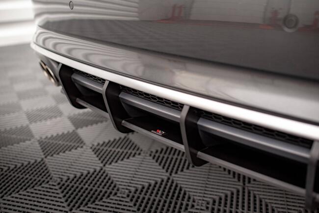 Maxton Design Street Pro Heckdiffusor für Audi S5 Coupe / Sportback F5 Schwarz