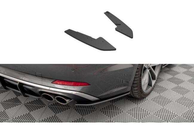 Maxton Design Street Pro Diffusor Flaps Audi S5 Sportback F5 schwarz matt