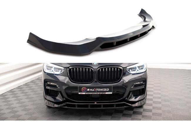 Maxton Design Frontlippe für BMW X3 M40d G01 Hochglanz schwarz