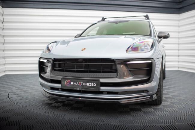 Maxton Design Frontlippe für Porsche Macan Mk2...