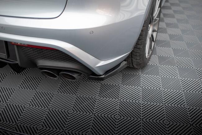 Maxton Design Diffusor Flaps Porsche Macan Mk2 Hochglanz schwarz