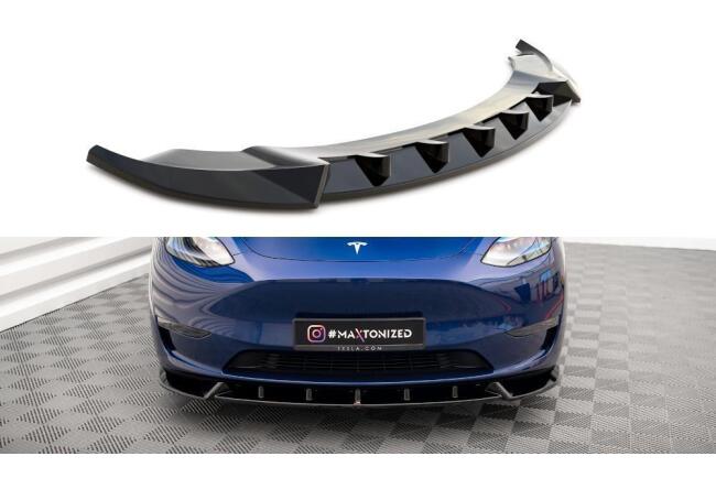 Maxton Design Frontlippe für Tesla Model Y Hochglanz...