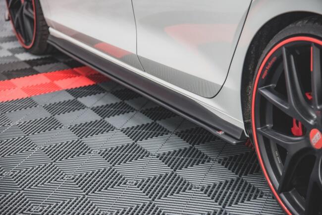 Maxton Design Street Pro Seitenschweller (Paar) für VW Golf 8 GTI / Clubsport / GTD / R-Line
