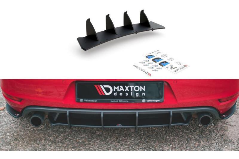 Maxton Design Street Pro Heckdiffusor V.2 für VW Golf 6 GTI / GTD