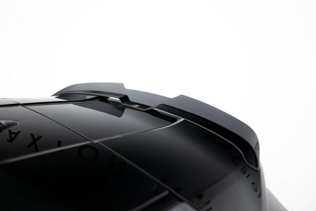 Maxton Design Heckspoiler Lippe V.4 für BMW 1er F40 / F70 M-Paket / M135i Hochglanz schwarz