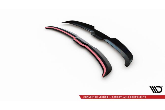Maxton Design Heckspoiler Lippe V.4 für BMW 1er F40 / F70 M-Paket / M135i Hochglanz schwarz
