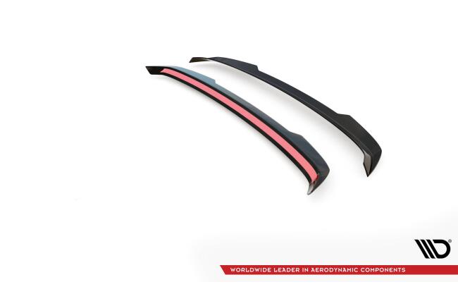 Maxton Design Heckspoiler Lippe V.2 für Peugeot 208 Mk2 Hochglanz schwarz