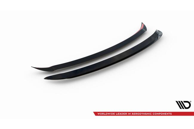 Maxton Design Heckspoiler Lippe V.1 für Toyota Yaris Mk4 Hochglanz schwarz