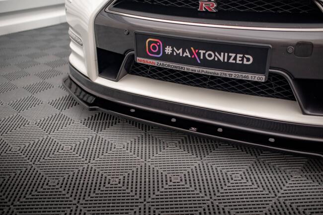Maxton Design Frontlippe für Nissan GTR R35 Facelift...