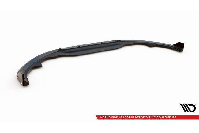 Maxton Design Frontlippe V.1 mit Flaps für Toyota Yaris Mk4 Hochglanz schwarz