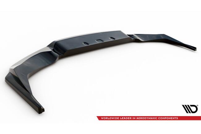 Maxton Design Heckdiffusor mit Flaps für Nissan GTR R35 Facelift Hochglanz schwarz