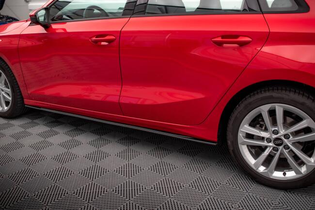 Maxton Design Street Pro Seitenschweller (Paar) für Audi A3 8Y schwarz