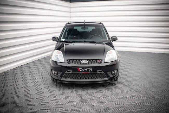 Maxton Design Street Pro Frontlippe für Ford Fiesta ST Mk6 schwarz matt