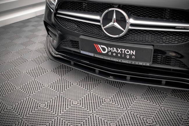 Maxton Design Street Pro Frontlippe für Mercedes A35 AMG / AMG-Line W177