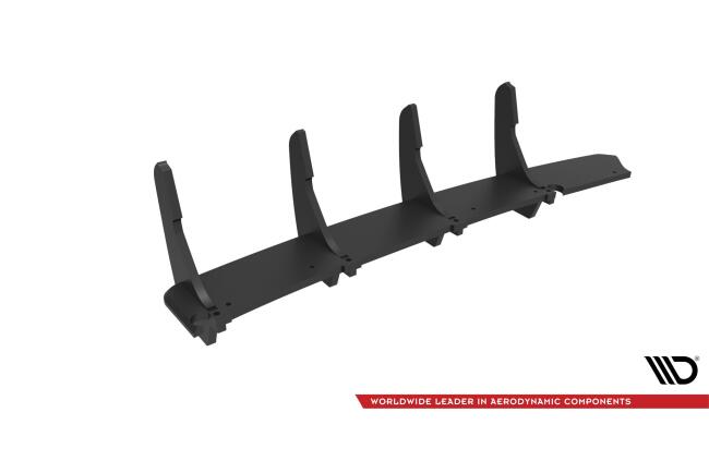 Maxton Design Street Pro Heckdiffusor für Ford Fiesta ST Mk6 Schwarz