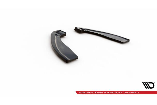 Maxton Design Diffusor Flaps für BMW X6 M F86 Hochglanz schwarz