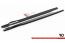 Maxton Design Seitenschweller (Paar) für BMW X6 M F96 / M-Pack G06 Facelift (2023-)Hochglanz schwarz