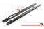 Maxton Design Seitenschweller (Paar) für BMW X6 M F96 / M-Pack G06 Facelift (2023-)Hochglanz schwarz