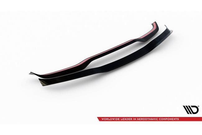 Maxton Design Heckspoiler Lippe für Porsche Cayenne Mk2 Hochglanz schwarz