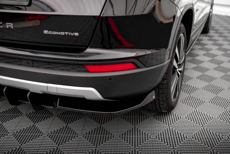 Maxton Design Diffusor Flaps für Seat Ateca Mk1 Hochglanz schwarz