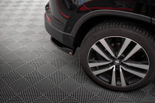 Maxton Design Diffusor Flaps für Seat Ateca Mk1 Hochglanz schwarz