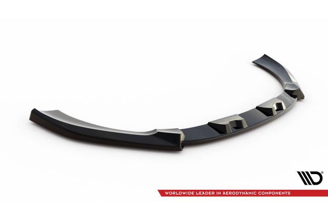 Maxton Design Frontlippe V.1 für Mercedes GLB 35 AMG / AMG-Line (X247) Hochglanz schwarz