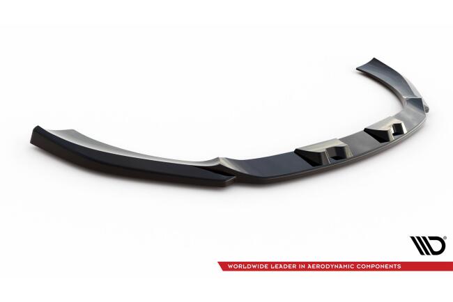 Maxton Design Frontlippe V.2 für Mercedes GLB 35 AMG / AMG-Line (X247) Hochglanz schwarz