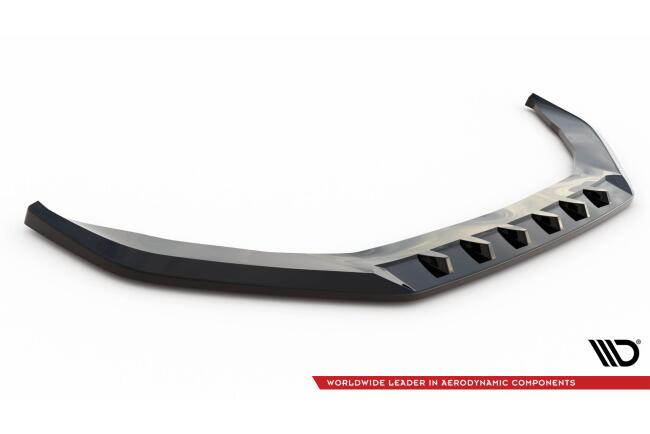 Maxton Design Frontlippe V.1 für Porsche Panamera E-Hybrid 971 Hochglanz schwarz