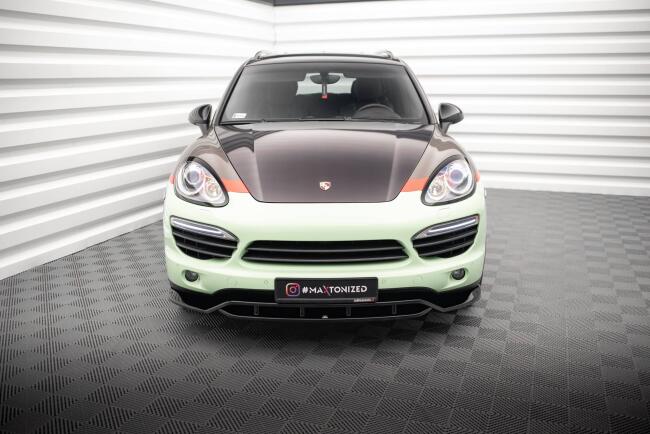 Maxton Design Frontlippe für Porsche Cayenne Mk2...