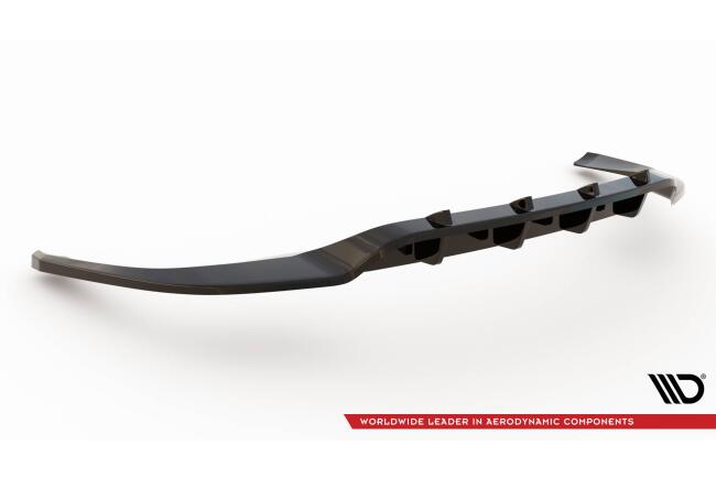 Maxton Design Heckdiffusor für Porsche Panamera E-Hybrid 971 Hochglanz schwarz