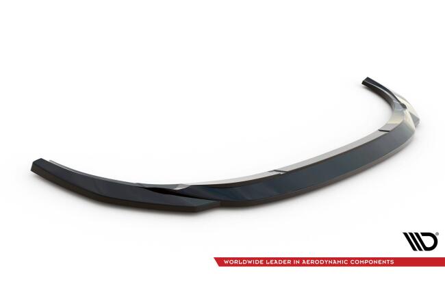 Maxton Design Frontlippe V.1 für Audi e-tron Hochglanz schwarz