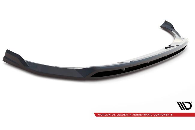 Maxton Design Frontlippe V.2 für Audi e-tron Hochglanz schwarz