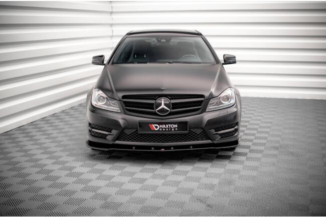 Maxton Design Frontlippe V.2 für Mercedes-Benz C...