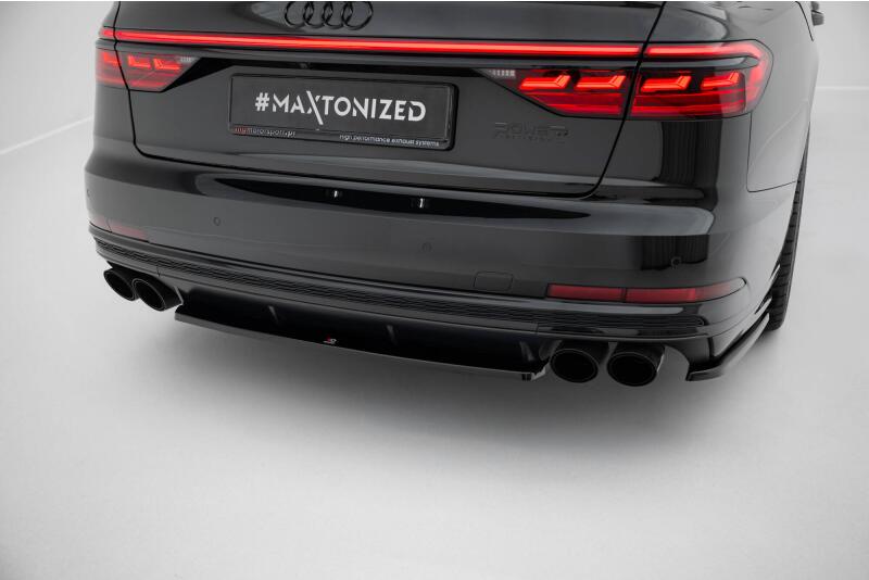 Maxton Design Heckdiffusor V.2 für Audi S8 D5 Hochglanz schwarz