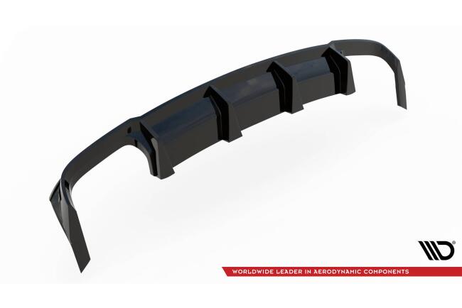 Maxton Design Heckdiffusor V.1 für Audi S8 D5 Hochglanz schwarz