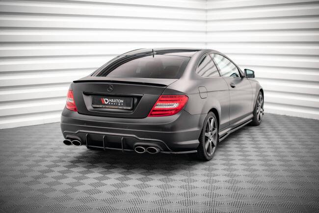 Maxton Design Diffusor Flaps für Mercedes C Klasse...