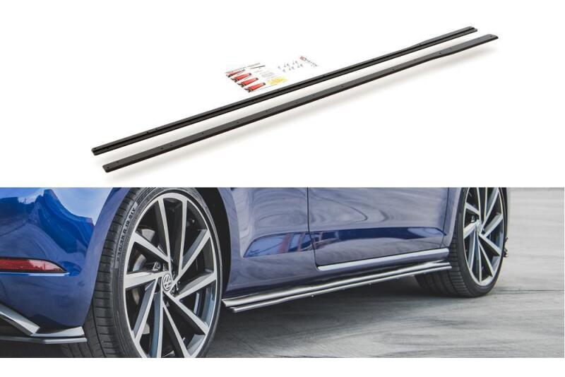 Maxton Design Street Pro Seitenschweller (Paar) V.2 für VW Golf 7 R-Line / R Facelift ab 03/2017