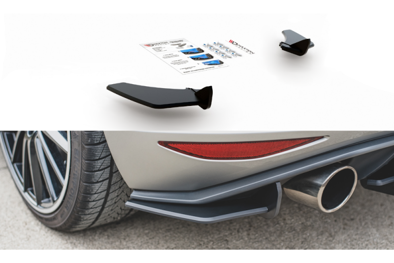 Maxton Design Street Pro Diffusor Flaps V.1 für VW Golf 7 GTI / GTD