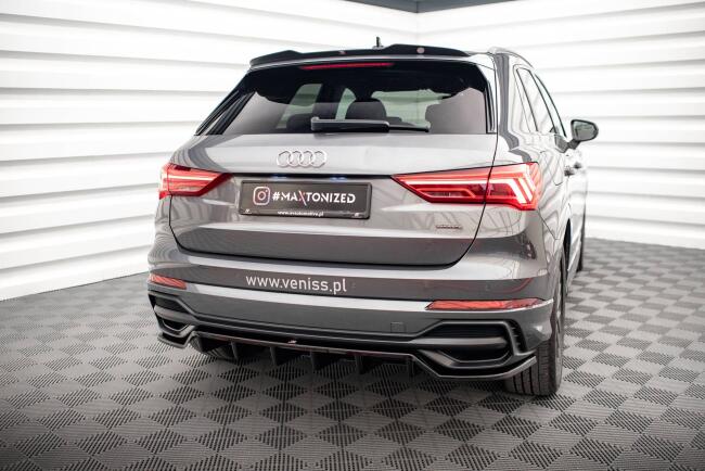 Maxton Design Heckspoiler Lippe für Audi Q3 S-Line...