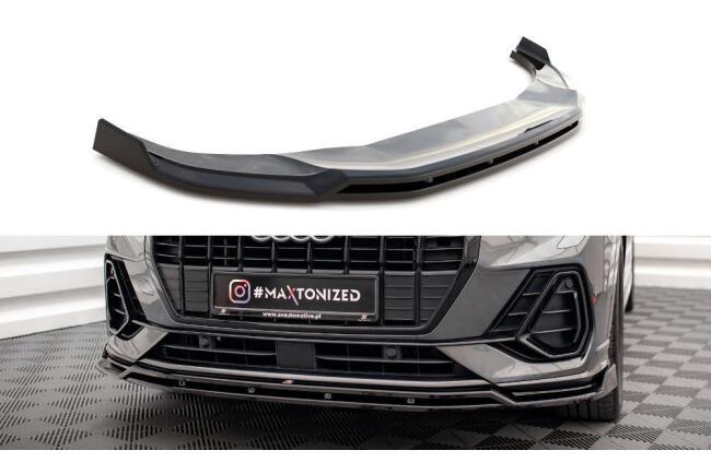 Maxton Design Frontlippe V.2 für Audi Q3 S-Line F3...