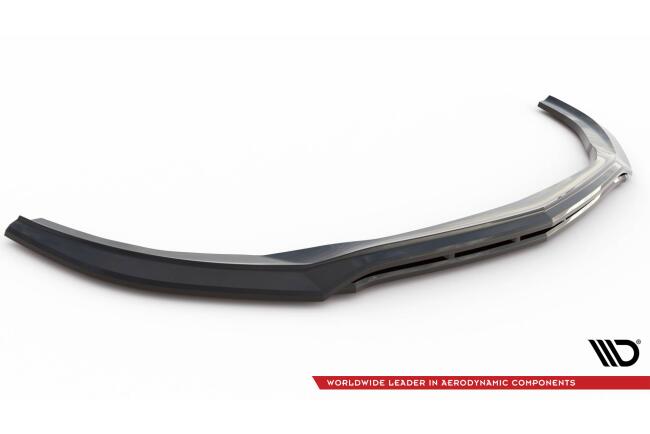Maxton Design Frontlippe für Mercedes-Benz S AMG-Line W223 Hochglanz schwarz