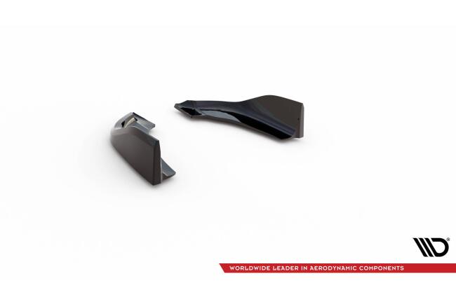 Maxton Design Diffusor Flaps V.6 für BMW 1er F40 M-Paket/ M135i Hochglanz schwarz