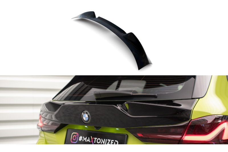 Maxton Design Heckspoiler für BMW 1er F40 M-Paket / M135i Hochglanz schwarz