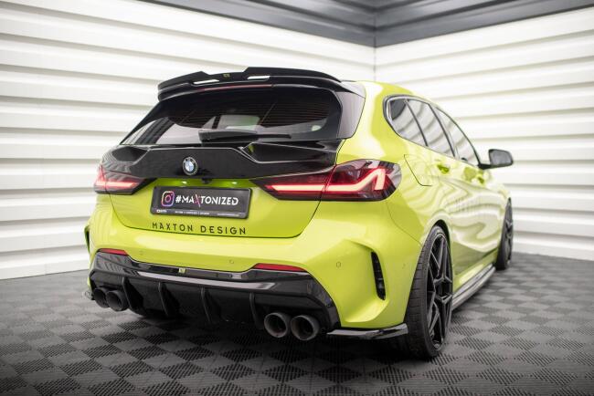 Maxton Design Heckspoiler für BMW 1er F40 M-Paket / M135i Hochglanz schwarz