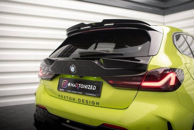 Maxton Design Heckspoiler für BMW 1er F40 M-Paket / M135i Hochglanz schwarz